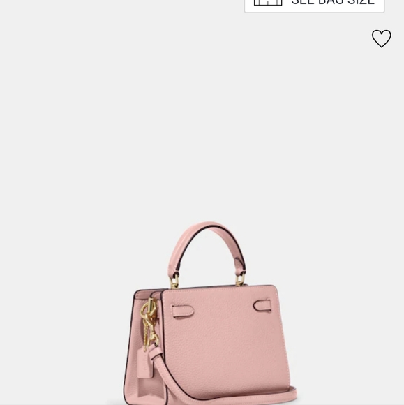 Coach Gold/Pink Multi Mini bag 1 - Picture 2 of 8